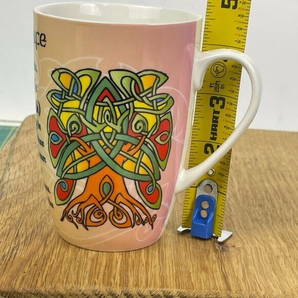 Celtic Tree of Life Crann Bethadh Irish Liffey Artefacts Ireland Knot Mug - Picture 10 of 10